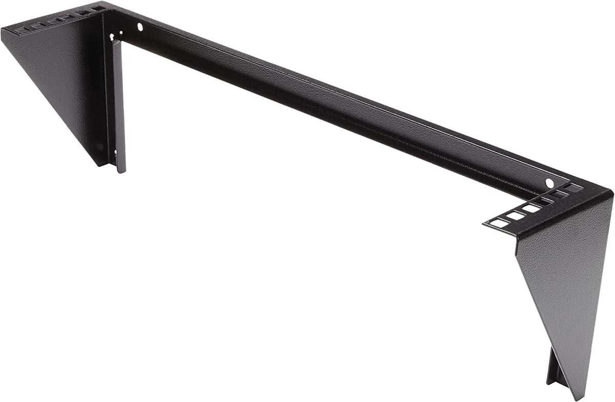 StarTech.com 2U Vertical Wall Mount Patch Panel Bracket - Steel Rack Mount Bracket w/Hardware for 19" Network, Server and Data Equipment (RK219WALLV) 2U Bracket