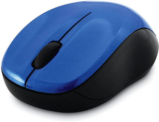 Verbatim Silent Wireless Blue LED Mouse - Blue
