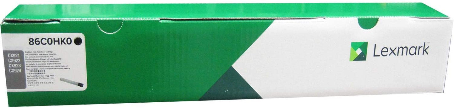 Lexmark 86C0HK0 High Yield Black Toner Cartridge for CX92x Toner