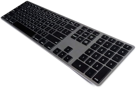 Matias Wireless (Bluetooth) Aluminum Keyboard Space Gray