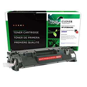 Clover imaging group Clover Remanufactured MICR Toner Cartridge Replacement for HP CF280A, Troy 02-81550-001 | Black Black 2,700