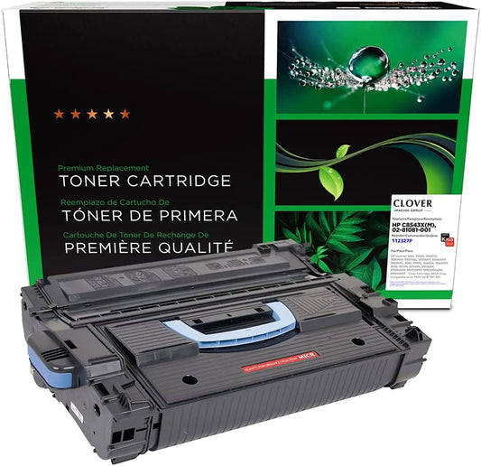 Clover imaging group Clover Remanufactured MICR Toner Cartridge Replacement for HP C8543X, Troy 02-81081-001 | Black