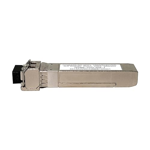 Eaton Tripp Lite Series EX-SFP-10GE-SR Juniper Compatible 10GBase-SR SFP+ Transceiver Module, LC Duplex Multimode Fiber MMF, 10 Gbps, 850 nm, 1312 Feet / 400 M Length, 3-Year Warranty (N286-10G-SR-J)