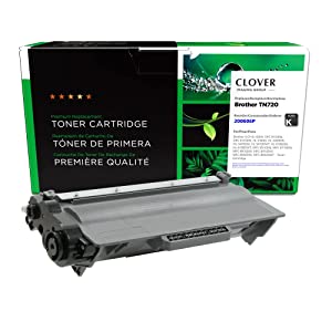 Clover imaging group Clover Remanufactured Toner Cartridge Replacement for Brother TN720 | Black 3,000 Black