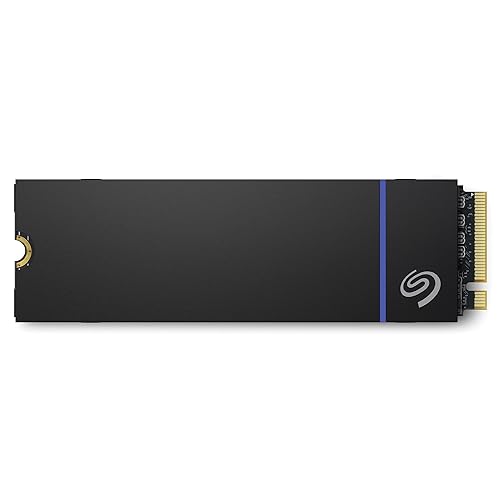 Seagate Game Drive PS5 NVMe SSD for PS5 1TB Internal Solid State Drive - PCIe Gen4 NVMe 1.4, Officially Licensed, Up to 7300MB/s with Heatsink (ZP1000GP3A1011) 1TB Game Drive PS5 NVME
