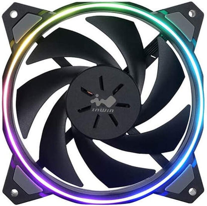 In win InWin Sirius Loop Addressable RGB Triple Fan Kit 120mm High Performance Cooling Computer Case Fan Cooling Triple Pack