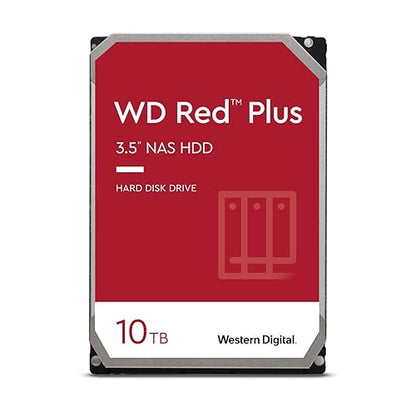 Western Digital Red Plus NAS Hard Drive - 10 TB