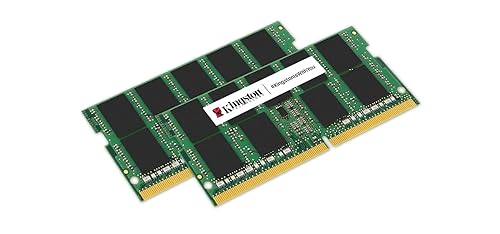 Kingston Branded Memory 16GB DDR5 5600MT/s SODIMM (Kit of 2) KCP556SS6K2-16 Notebook Memory 16GB 5600MT/s DDR5 SODIMM 1RX16 1.1V