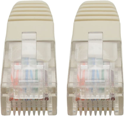 Tripp Lite Cat5 Cat5e Molded Patch Cable 350Mhz UTP White RJ45 M/M 15ft 15' (N002-015-WH)