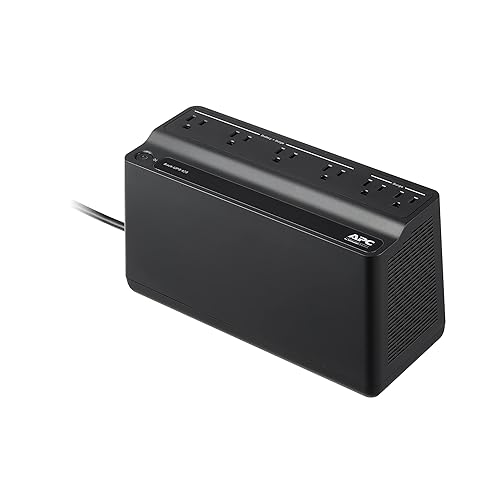 Schneider Electric APC UPS 425VA UPS Battery Backup & Surge Protector, APC UPS BackUPS (BE425M) 425 VA No USB Charging