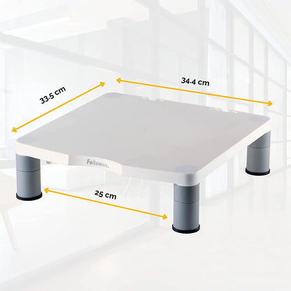 Fellowes Standard Monitor Riser (91712), Platinum/Graphite