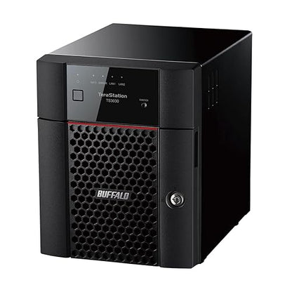 BUFFALO TeraStation 3430DN 4-Bay 4TB (2x2TB) Desktop Small-Med Business NAS w/Hard Drives Included