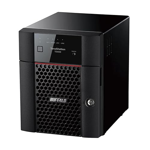BUFFALO TeraStation 3430DN 4-Bay 4TB (2x2TB) Desktop Small-Med Business NAS w/Hard Drives Included