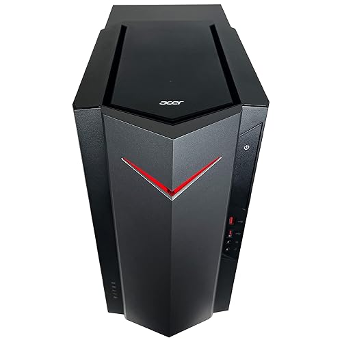 Acer Nitro 50 N50 Gaming Desktop Computer - 11th Gen Intel Core i5-11400F up to 4.40 GHz CPU, 64GB RAM, 4TB SSD + 12TB HDD, GeForce GTX 1650 4GB GDDR5 Graphics, Intel Wi-Fi 6, Windows 10 Home