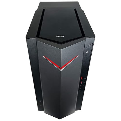 Acer Nitro 50 N50 Gaming Desktop Computer - 11th Gen Intel Core i5-11400F up to 4.40 GHz CPU, 64GB RAM, 4TB SSD + 12TB HDD, GeForce GTX 1650 4GB GDDR5 Graphics, Intel Wi-Fi 6, Windows 10 Home