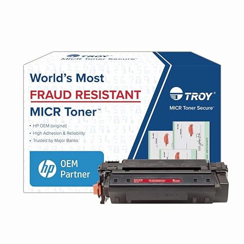 Troy 281134001 MICR Laser Cartridge for hp Laserjet 2400, 2430, Black