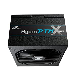 FSP Hydro PTM X PRO 1000W 80 Plus Platinum Full Modular ATX 3.0 PCIe Gen 5. W/ 12VHPWR Cable Power Supply Compact Size 10 Years Warranty (HPT3-1000M-G5)