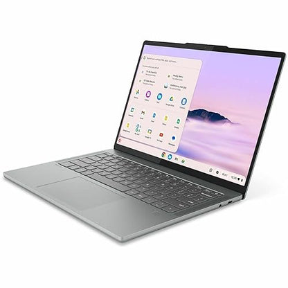 Lenovo Chrome 14M9610 83MW000EUS 14" Touchscreen Chromebook - WUXGA - 60 Hz - Octa-core (ARM Cortex X925 + Cortex X4) - 16 GB - 256 GB Flash Memory - English Keyboard - Luna Gray - MediaTek Kompanio U