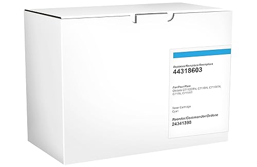 Clover Imaging Group Cig Compatible Oki C711 Cyan Toner Cartridge, (44318603) (201229)