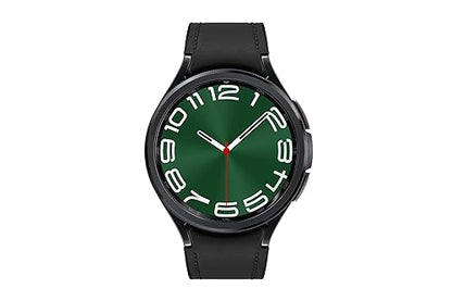 Samsung Galaxy Watch6 Classic, Black, 47mm, Bluetooth, Sleep Coaching, ECG, Heart Monitor, Fall Detection, SOS, Fitness Tracker, Camera Access, Digital Wallet (CAD Version and Warranty) Black 47mm Classic Watch Only