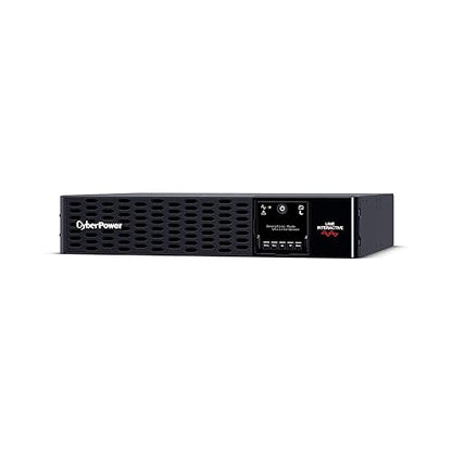 CyberPower PR3000RTXL2UN Smart App Sinewave UPS System, 3000VA/3000W, 9 Outlets, 2U Rack/Tower, RMCARD205 Pre-Installed, EBM Option