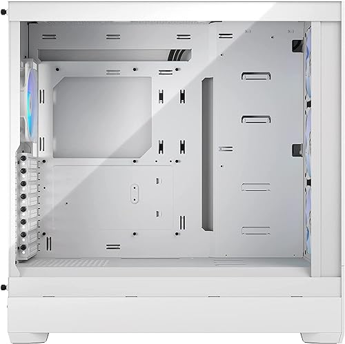 Fractal Design Pop XL Air RGB White Tempered Glass Clear Tint E-ATX Computer Case - (FD-C-POR1X-01)