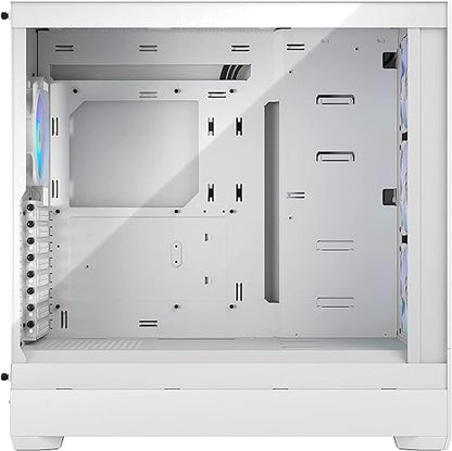 Fractal Design Pop XL Air RGB White Tempered Glass Clear Tint E-ATX Computer Case - (FD-C-POR1X-01)