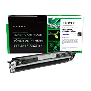 Clover imaging group Clover Remanufactured Toner Cartridge for HP 126A CE310A | Black Black 1,200
