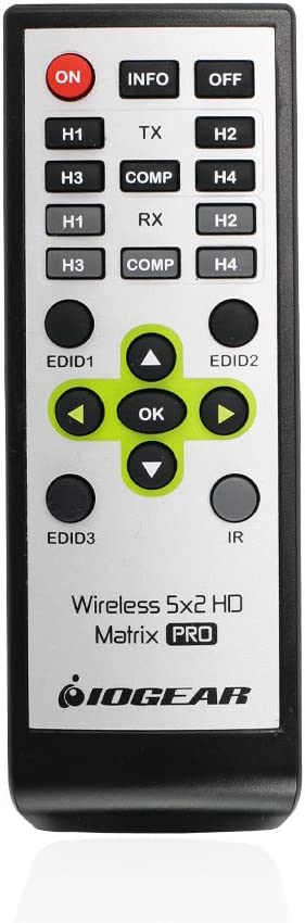 IOGEAR Long Range Wireless HDMI Matrix with Multicast, black, one size