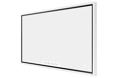 Samsung Flip 2 WM65R 65 Inch Digital Flipchart for Business 4K UHD 3840x2160 with Touch Screen, Wi-Fi, HDMI, USB (LH65WMRWBGCXZA) 65 Inch Screen Only