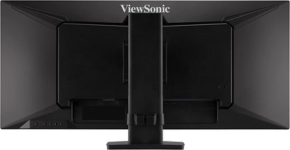 ViewSonic VA3456-MHDJ 34 Inch 21:9 UltraWide WQHD 1440p IPS Monitor with Ultra-Thin Bezels, Ergonomics Design, HDMI, and DisplayPort Inputs for Home and Office 34-Inch