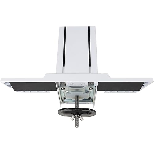 Ergotron Grommet Mount for Workstation, Monitor - Silver - Silver