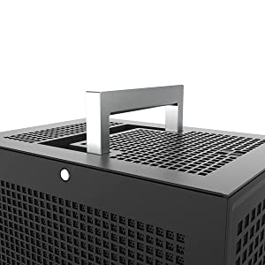 HYTE Revolt 3 Small Form Factor Premium ITX Computer Gaming Case Only, Black Black Case Only