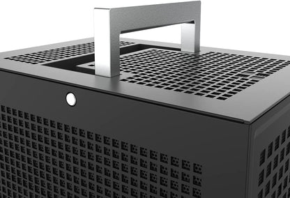 HYTE Revolt 3 Small Form Factor Premium ITX Computer Gaming Case with 700W Gold SFX Power Supply, Black Black W/ 700Watt PSU