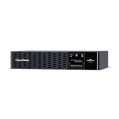 CyberPower PR2000RT2UC Smart App Sinewave UPS System, 2000VA/2000W, 8 Outlets, 2U Rack/Tower, AVR, Built-in Cloud Monitoring Standard 2000VA 20A