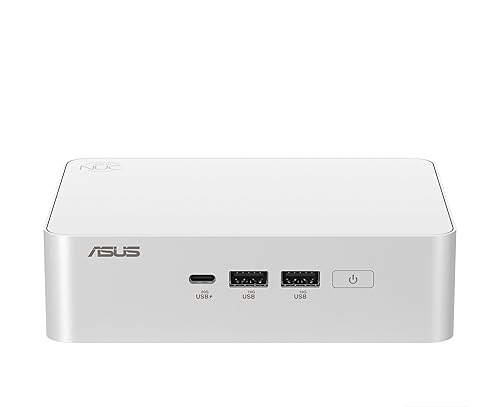 ASUS NUC 15 Pro+ Full System Mini PC with Intel Series 2 Core Ultra 9 285H, 32GB DDR5 RAM, 1TB SSD, Thunderbolt™ 4, Wi-Fi 7 & Bluetooth 5.4, Win 11 Home, Toolless Silver Aluminum Chassis, VESA Mount 64GB RAM | 1TB SSD