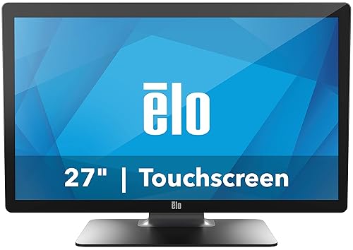 Elo 2702L 27" Class LCD Touchscreen Monitor - 16:9 - 14 ms - 27" Viewable - Projected Capacitive - Multi-touch Screen - 1920 x 1080 - Full HD - 16.7 Million Colors - 1,000:1 - 300 Nit - LED Backlight - Speakers - HDMI - USB - VGA - Black