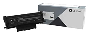 Lexmark B220XA0 Black Extra High Yield Toner Catridge, Gray/White