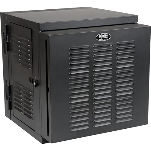 Tripp Lite SmartRack SRWX12USNEMA Rack Cabinet - For LAN Switch, Patch Panel - 12U Rack Height x 19 Rack Width x 20.50 Rack Depth - Wall Mountable - Black Powder Coat - Steel - 200 lb Maximum Weight Capacity - 200 lb Static/Stationary Weight Capaci