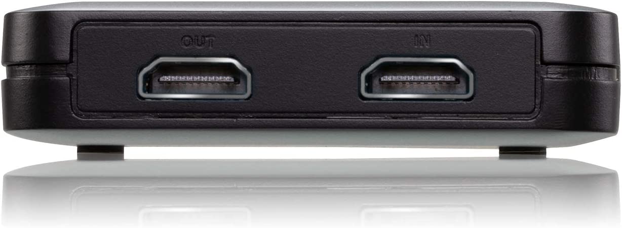 IOGEAR Upstream Mobile Capture Adapter 4K Input, 1080p Capture, Mobile Capture,USB-C and A Host Support Video Output, 1/4" Mounting Screw, UVC Support,OBS &amp; Camerafi Support, PD Passthrough (GUV302P)