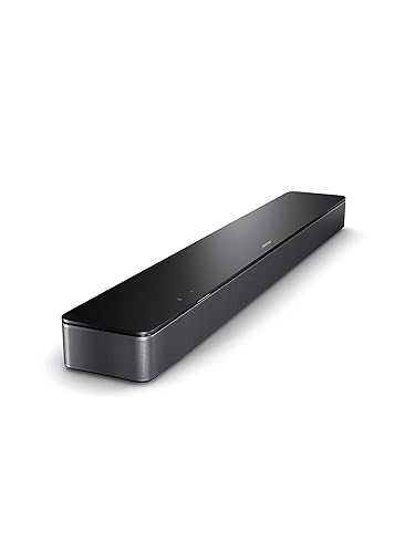 Bose Smart Soundbar 300, Bluetooth Wireless Sound Bar for TV with Built-In Microphone and Alexa Voice Control, Black Bose Black