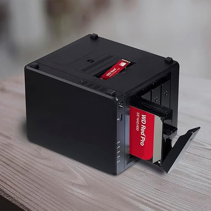 Western Digital 26TB WD Red Pro NAS Internal Hard Drive HDD - 7200 RPM, SATA 6 Gb/s, CMR, 512 MB Cache, 3.5" - WD260KFGX