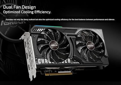 ASRock Radeon / RX9060XT Graphics Board GDDR6 8 GB Equipped Model [Official Dealer in Japan] RX9060XT CL 8GO