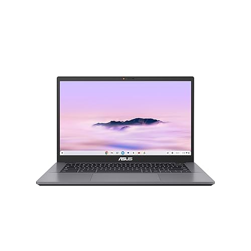 ASUS Chromebook Plus CX34 Laptop, 14" FHD (1920x1080) Touchscreen, Intel® Core™ 5 Processor 120U, 512GB SSD, 16GB LPDDR5 RAM, ChromeOS, Gray, CX3402CVA-DSU51T-CB