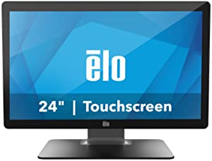 Elo 2402L - 24" Touchscreen Monitor with Stand - 1920 x 1080, 10 Touch, Black 24-inch With Stand