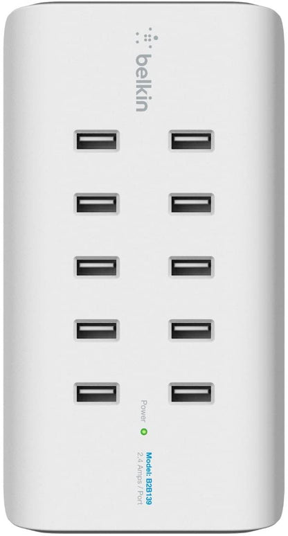 Belkin RockStar 10-Port USB Charging Station Power Strip (2.4 Amp per Port)