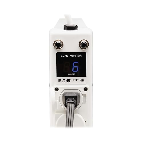 Tripp Lite Eaton Medical Hospital Power Strip for Patient Care Vicinity, UL 1363A Certified, 4 Outlets + 15ft Cord, Cart & IV Pole Mount Option, Lifetime Manufacturer's Warranty (PS-415-HG-OEMLM) 4 Outlets / 15 Foot Cord