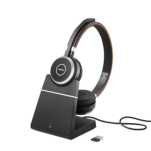 Jabra Evolve 65 SE Link380a MS Mono Stand MS Teams Mono with Stand