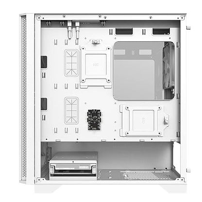 Montech Air 100 ARGB, Mini-Tower, Tempered Glass - White