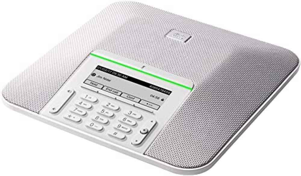 Cisco IP Conference Phone 7832, 360-Degree Microphone Coverage, 3.4-inch Monochrome LCD, Class 2 PoE, Supports 1 Line, 1-Year Limited Hardware Warranty (CP-7832-K9=), Black